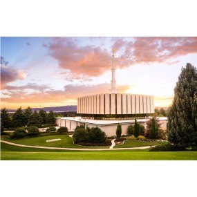 Provo Utah Temple No-Flip Recommend Holder